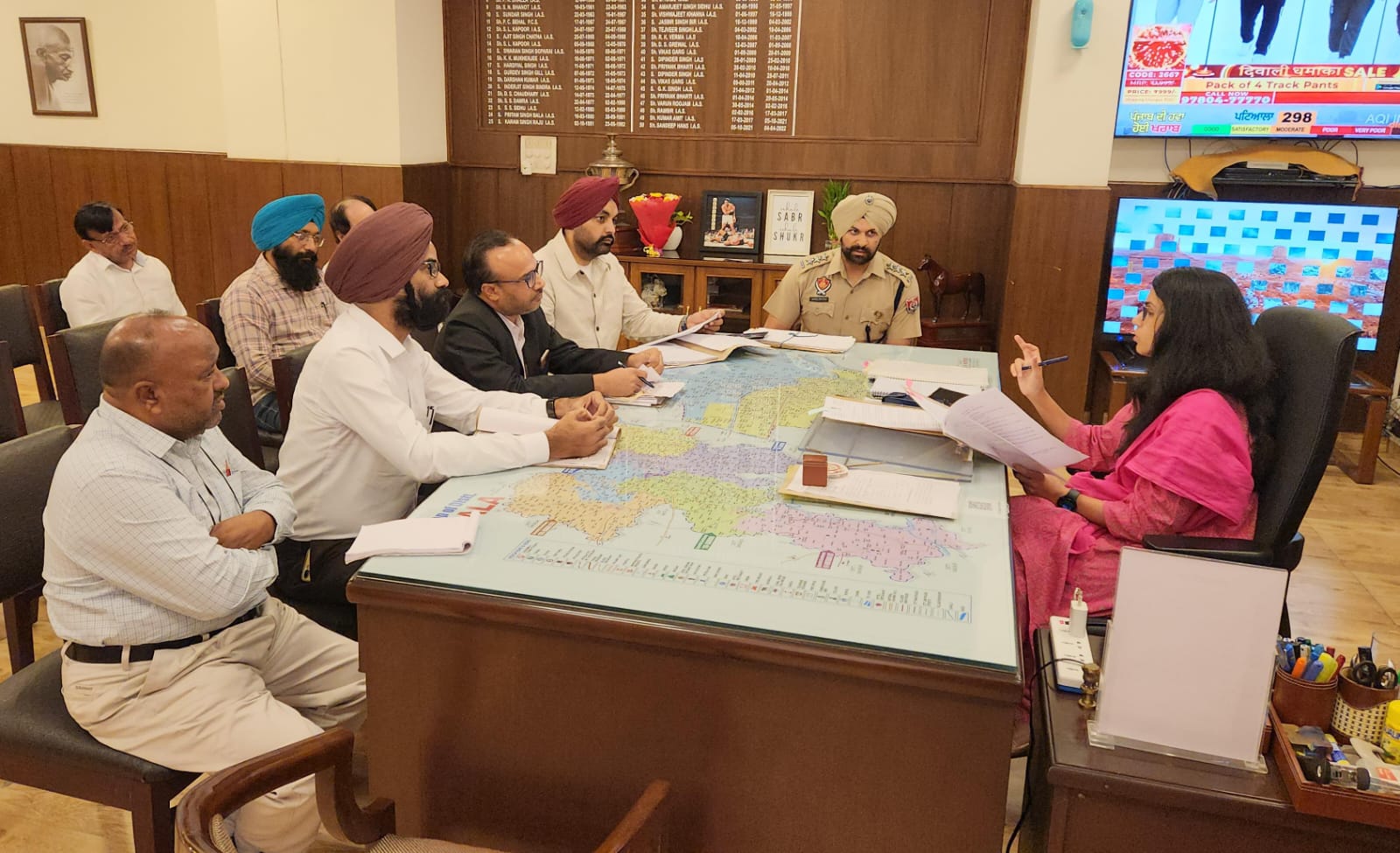 Deputy Commissioner reviewed the NDPS Act cases running in courts. 